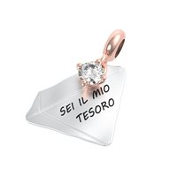 Charm Rerum Donna AMORE in Argento Cristallo 25050 - 25050